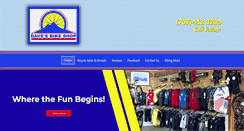 Desktop Screenshot of davesbikeshop.com